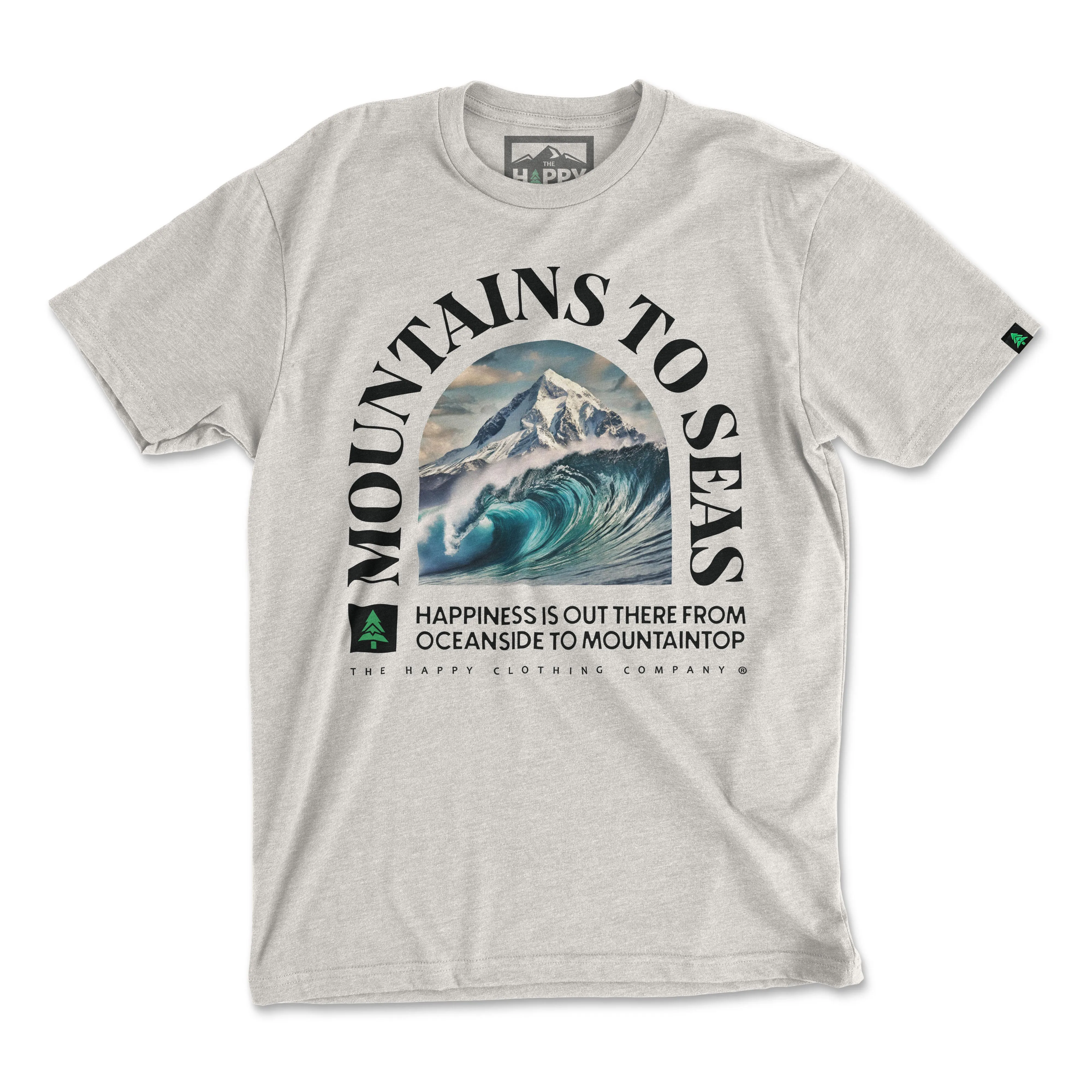 Mountains To Seas 'Explorer Tee' | Lightweight Blend |